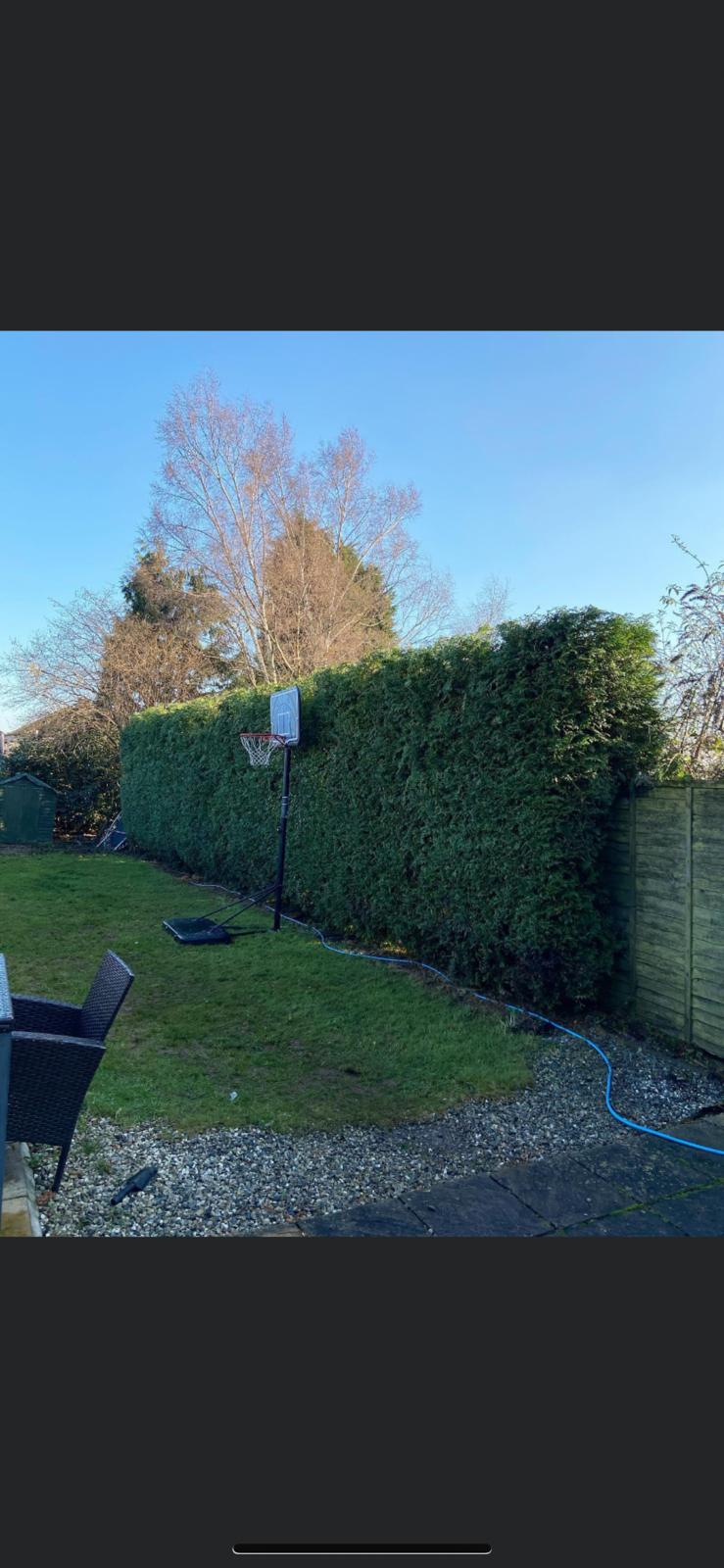 Garden maintenance work